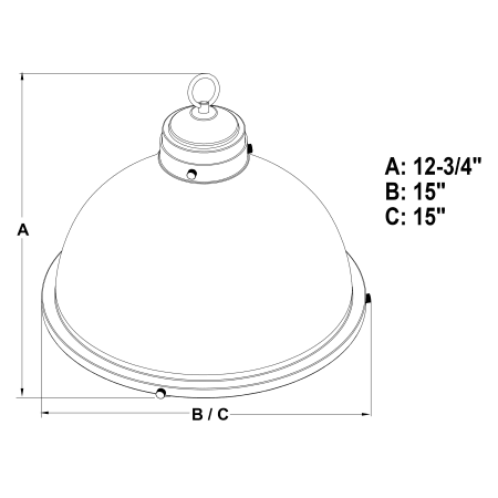 A large image of the Vaxcel Lighting P0368 Alternate Image