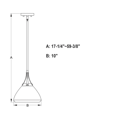 A large image of the Vaxcel Lighting P0369 Alternate Image