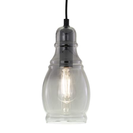 A large image of the Vaxcel Lighting P0377 Matte Black