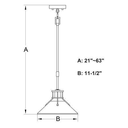 A large image of the Vaxcel Lighting P0379 Alternate Image