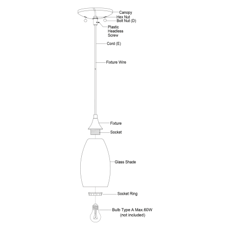 A large image of the Vaxcel Lighting P0383 Alternate Image