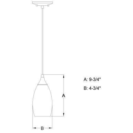 A large image of the Vaxcel Lighting P0385 Alternate Image