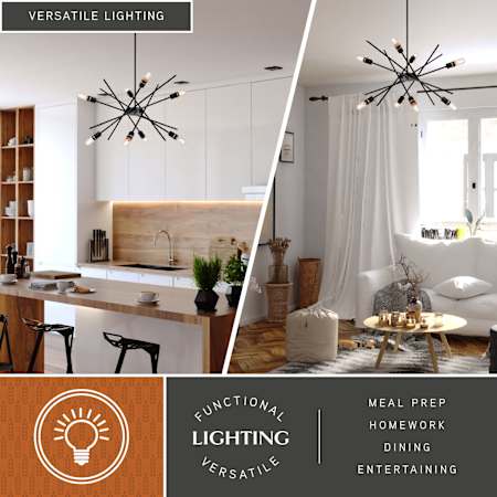 A large image of the Vaxcel Lighting P0391 Alternate Image