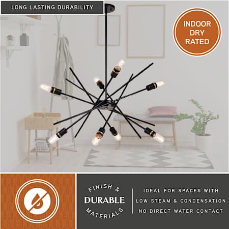 A large image of the Vaxcel Lighting P0391 Alternate Image