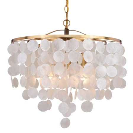 A large image of the Vaxcel Lighting P0394 Natural Brass