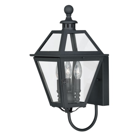 A large image of the Vaxcel Lighting T0079 Textured Black