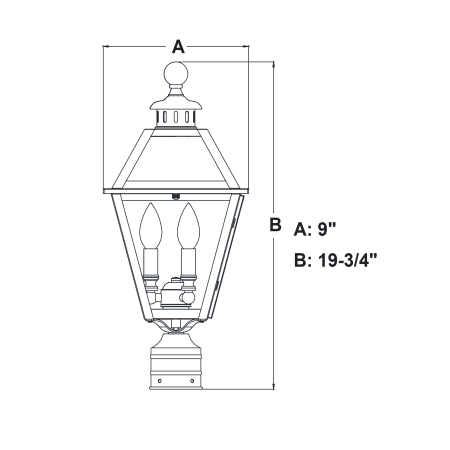 A large image of the Vaxcel Lighting T0082 Alternate View