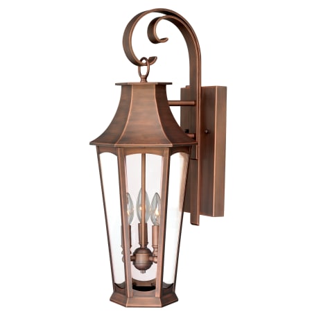 A large image of the Vaxcel Lighting T0120 Brushed Copper