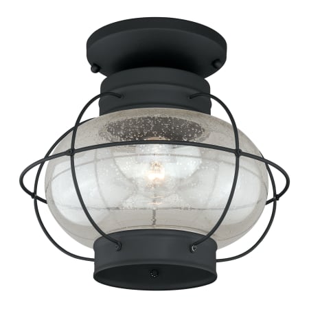 A large image of the Vaxcel Lighting T0144 Textured Black