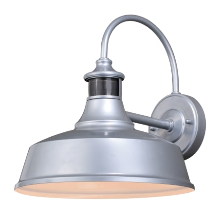 A large image of the Vaxcel Lighting T0387 Satin Silver, Inner White