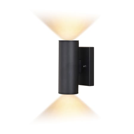 A large image of the Vaxcel Lighting T0551 Textured Black