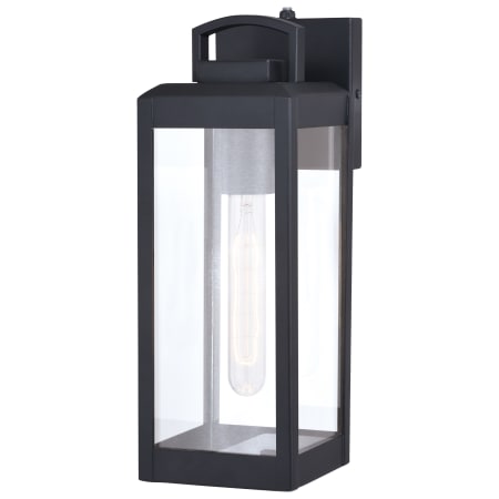 A large image of the Vaxcel Lighting T0566 Textured Black