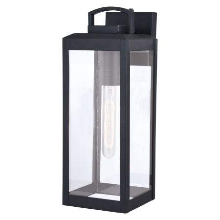A large image of the Vaxcel Lighting T0567 Textured Black