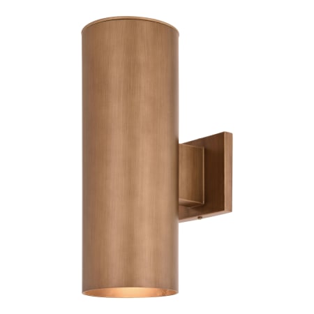 A large image of the Vaxcel Lighting CO-OWB052 Warm Brass