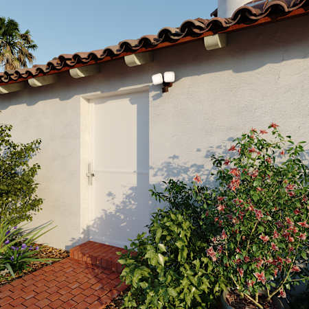 A large image of the Vaxcel Lighting T0612 Alternate Image