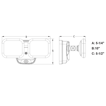 A large image of the Vaxcel Lighting T0616 Alternate Image