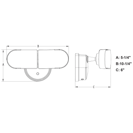 A large image of the Vaxcel Lighting T0627 Alternate Image