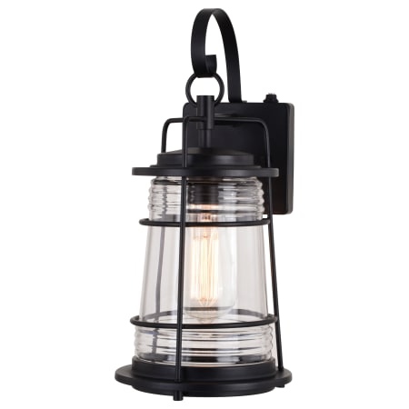 A large image of the Vaxcel Lighting T0629 Textured Black