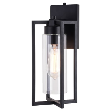 A large image of the Vaxcel Lighting T0646 Textured Black