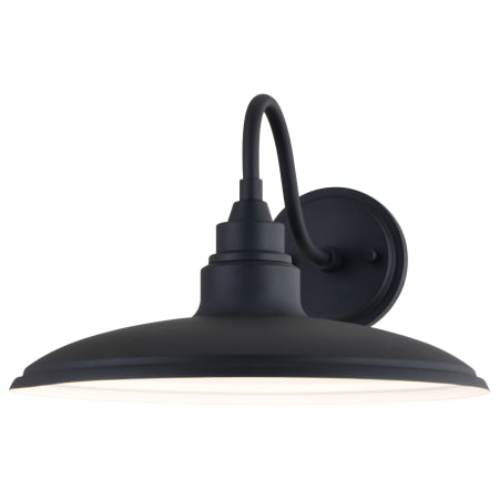 A large image of the Vaxcel Lighting T0679 Textured Black / White