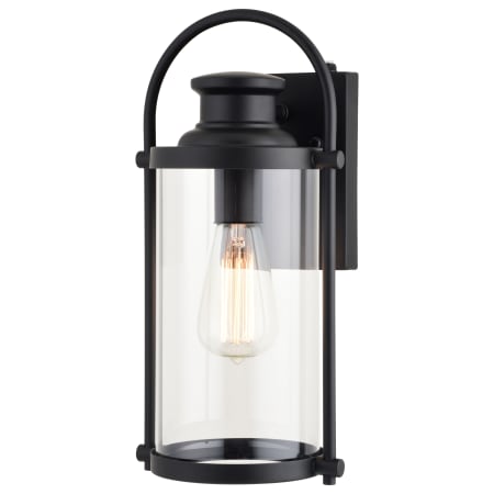 A large image of the Vaxcel Lighting T0685 Matte Black