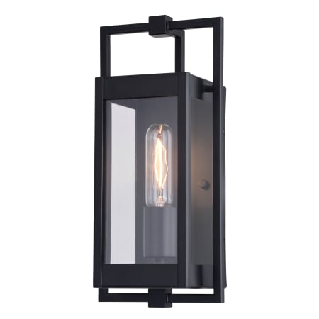 A large image of the Vaxcel Lighting T0687 Matte Black