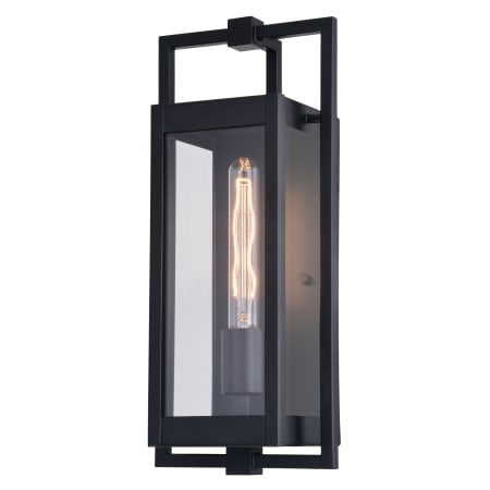 A large image of the Vaxcel Lighting T0688 Matte Black