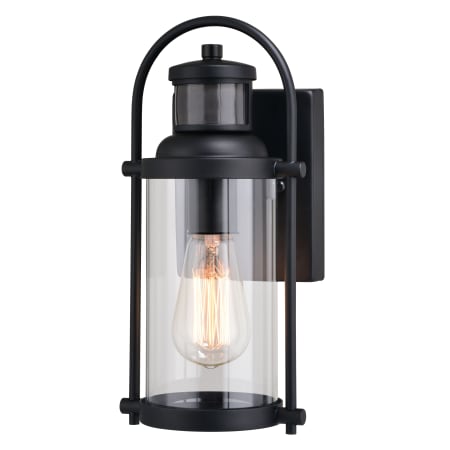 A large image of the Vaxcel Lighting T0737 Textured Black