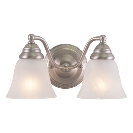 A large image of the Vaxcel Lighting VL35122 Brushed Nickel
