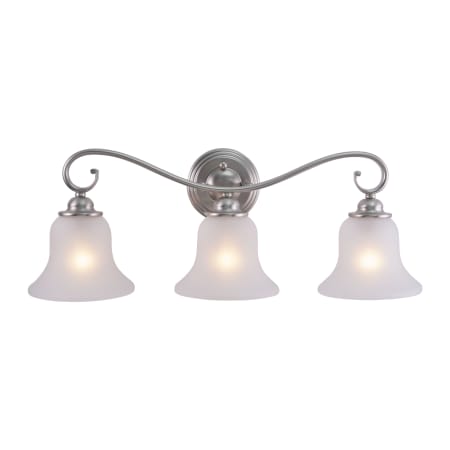 A large image of the Vaxcel Lighting VL35473 Brushed Nickel