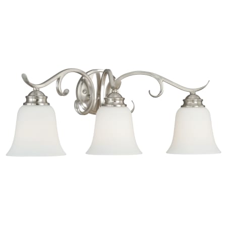 A large image of the Vaxcel Lighting W0162 Satin Nickel