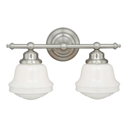 A large image of the Vaxcel Lighting W0168 Satin Nickel