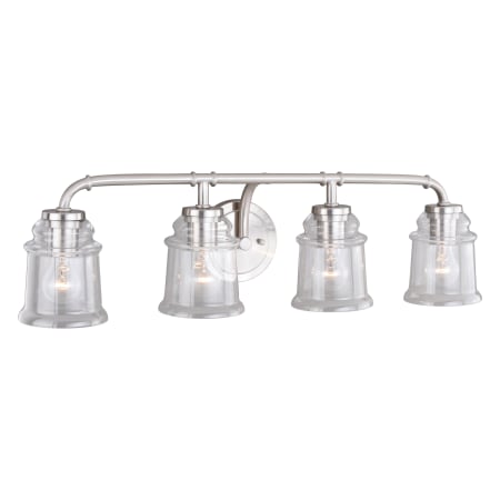 A large image of the Vaxcel Lighting W0242 Satin Nickel