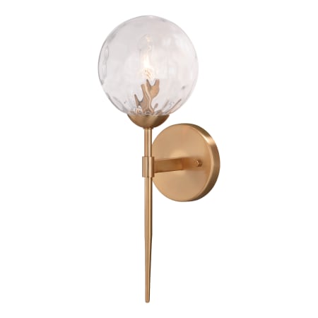 A large image of the Vaxcel Lighting W0353 Natural Brass