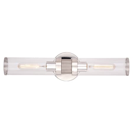 A large image of the Vaxcel Lighting W0389 Polished Nickel