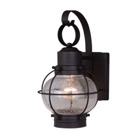 A large image of the Vaxcel Lighting OW21861 Textured Black