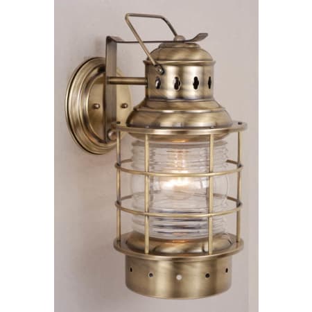 A large image of the Vaxcel Lighting OW37001 Antique Brass