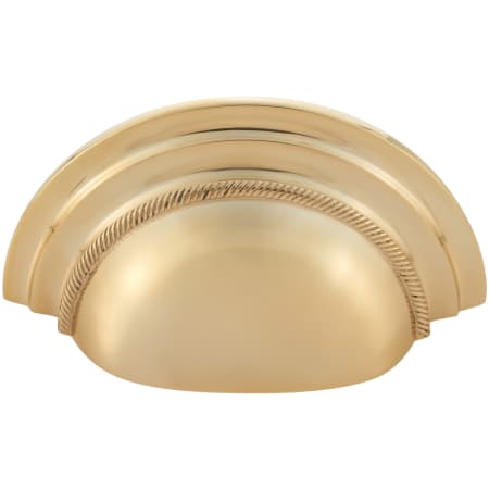 A large image of the Vesta Fine Hardware V7007 Unlacquered Brass