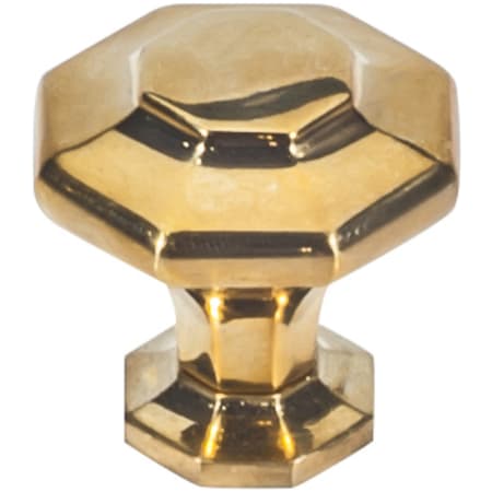 A large image of the Vesta Fine Hardware V7150 Unlacquered Brass