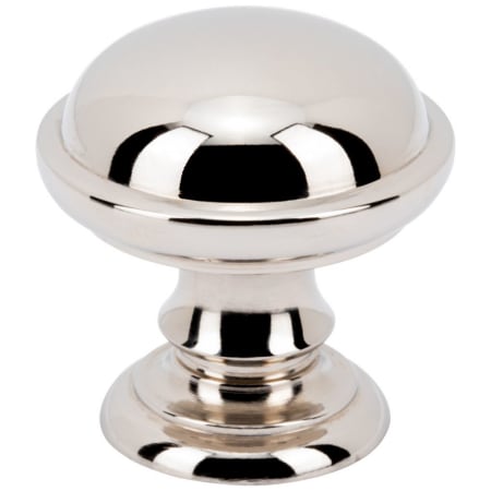 A large image of the Vesta Fine Hardware V7500 Polished Nickel