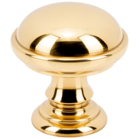 A large image of the Vesta Fine Hardware V7501 Polished Brass