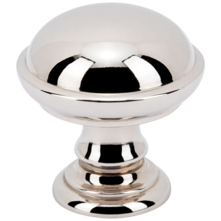 A large image of the Vesta Fine Hardware V7501 Polished Nickel