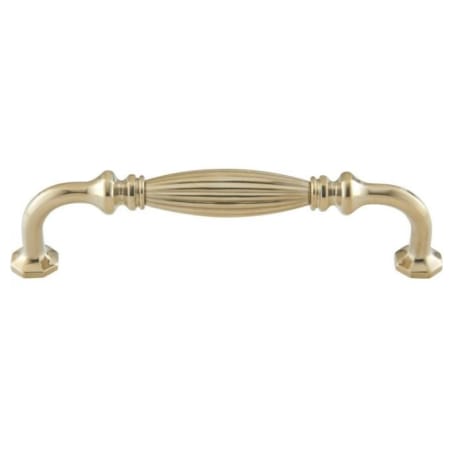 A large image of the Vesta Fine Hardware V7155 Unlacquered Brass