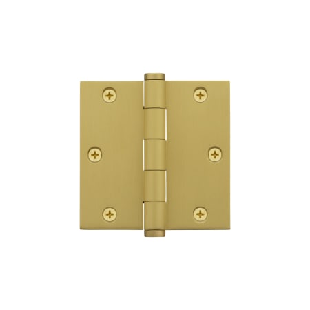 A large image of the Viaggio 602-3.5-ARC-HINGE-SQ Satin Brass