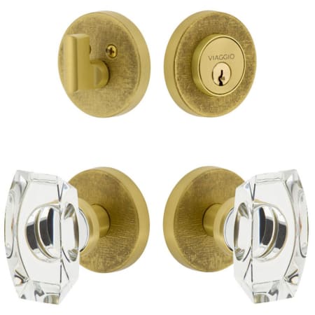 A large image of the Viaggio CLOMLNSTA_COMBO_234 Satin Brass