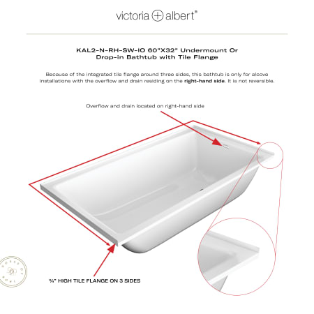 A large image of the Victoria and Albert KAL2-N-RH-IO Alternate Image