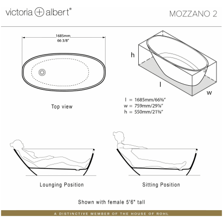 A large image of the Victoria and Albert MO2-N-OF Alternate Image