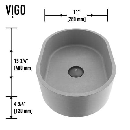 A large image of the Vigo VG04059 Alternate Image