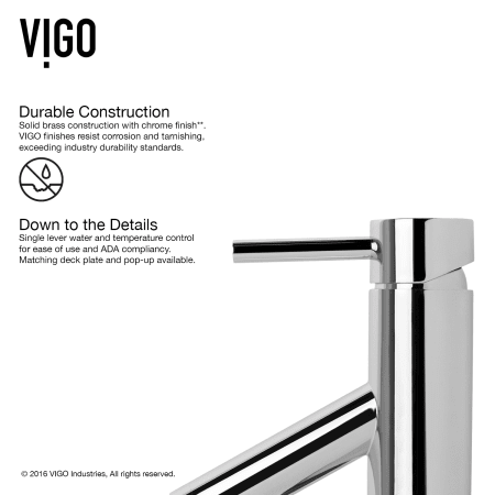 A large image of the Vigo VG01008 Vigo-VG01008-Durable Construction
