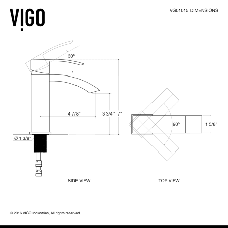 A large image of the Vigo VG01015 Alternate View